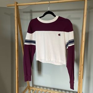 Cropped long sleeve from Champion! Women’s small.